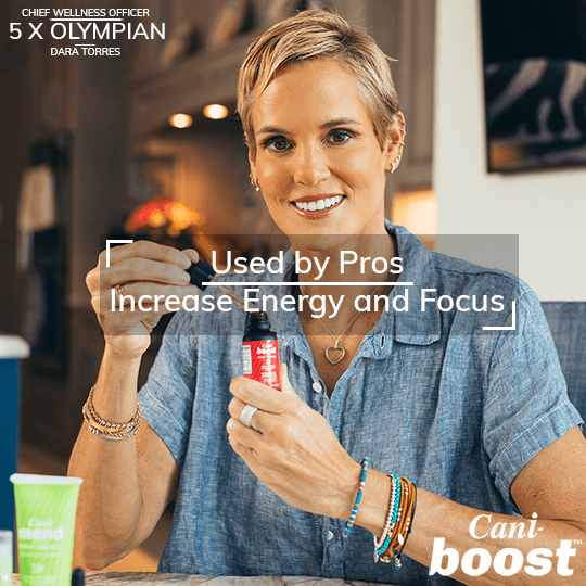 Olympic swimmer Dara Torres using CBD oil for energy and focus