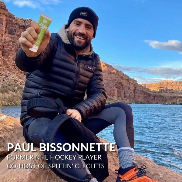 Paul Bissonnette with CBD topical cream